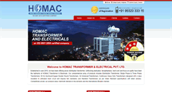 Desktop Screenshot of homactransformer.com